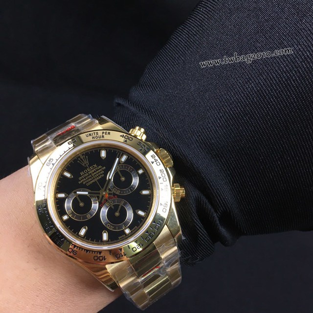 勞力士複刻手錶 Rolex超薄迪通拿新品 灰白金迪 玫瑰金迪 黃金迪 熊貓迪經典男士腕表  gjs2020